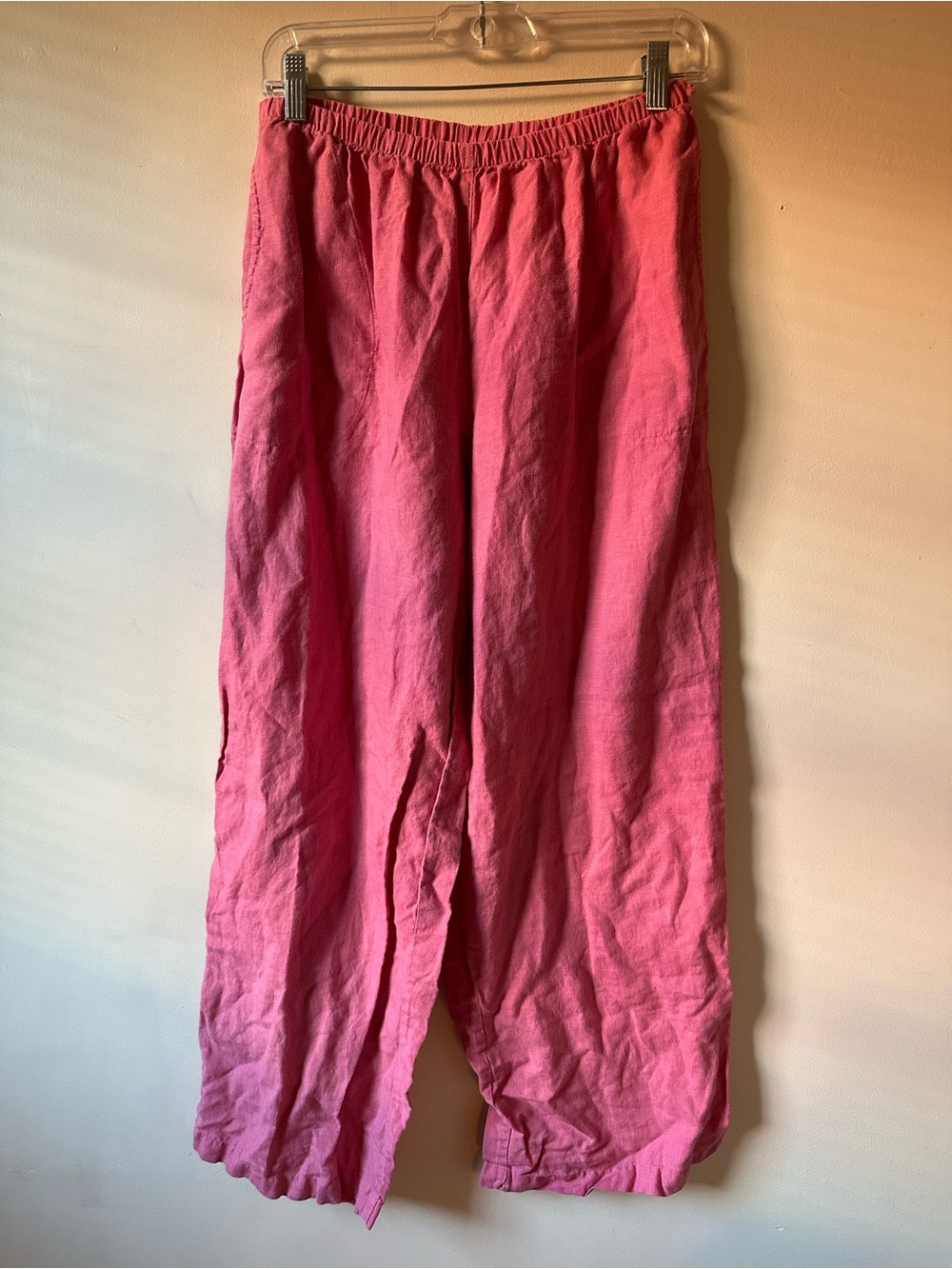 Vintage Kleen Pink Linen Pants